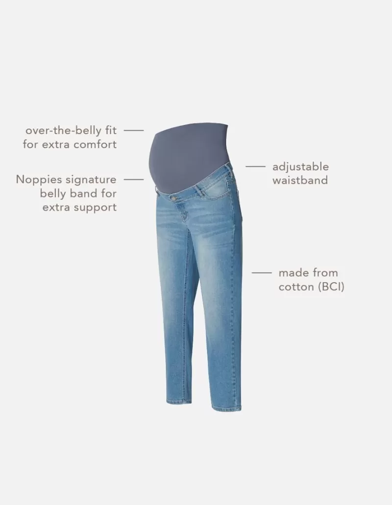 Noppies Jeans-Straight Umstandsjeans Azua -