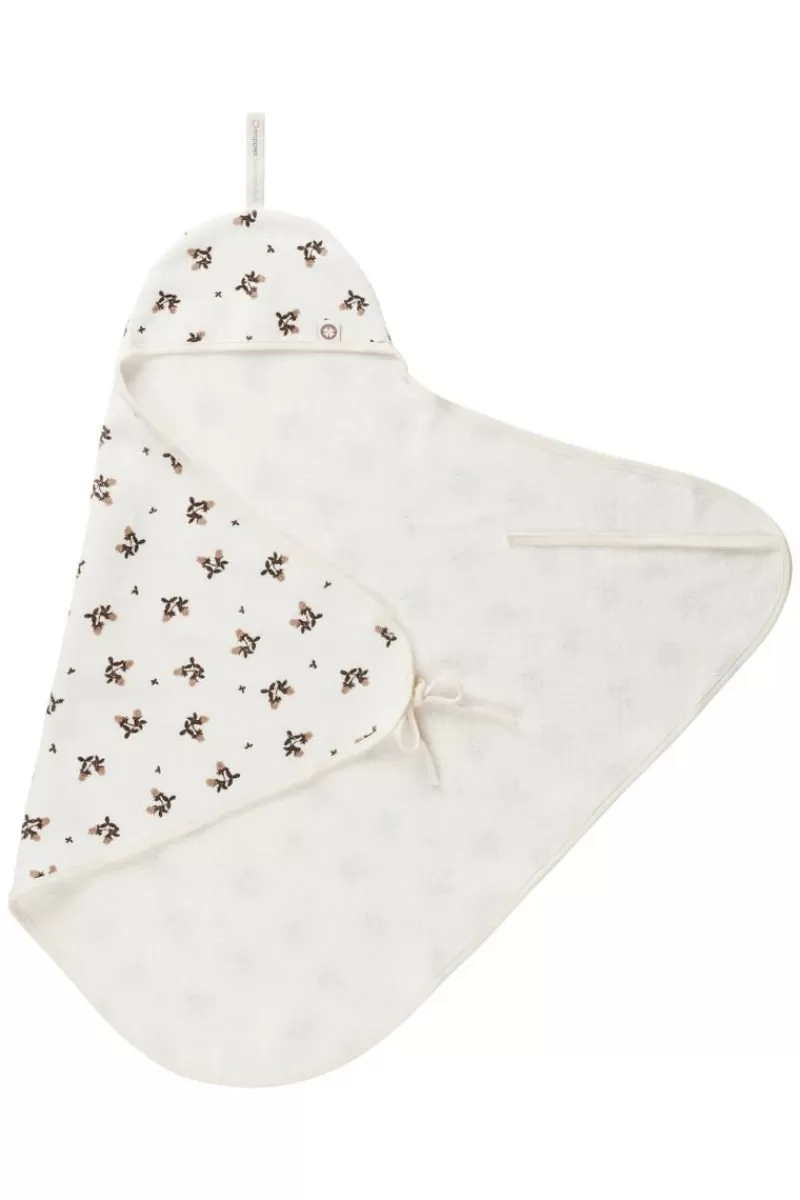 Noppies Badecapes & Wickeltücher | Zuhause-Umschlagtuch Für Neugeborene Blooming Clover 72x92 Cm -