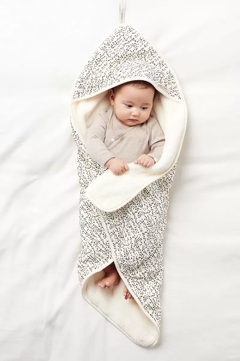 Noppies Badecapes & Wickeltücher | Zuhause-Umschlagtuch Für Neugeborene Teddy Fancy Dot Wrapper -