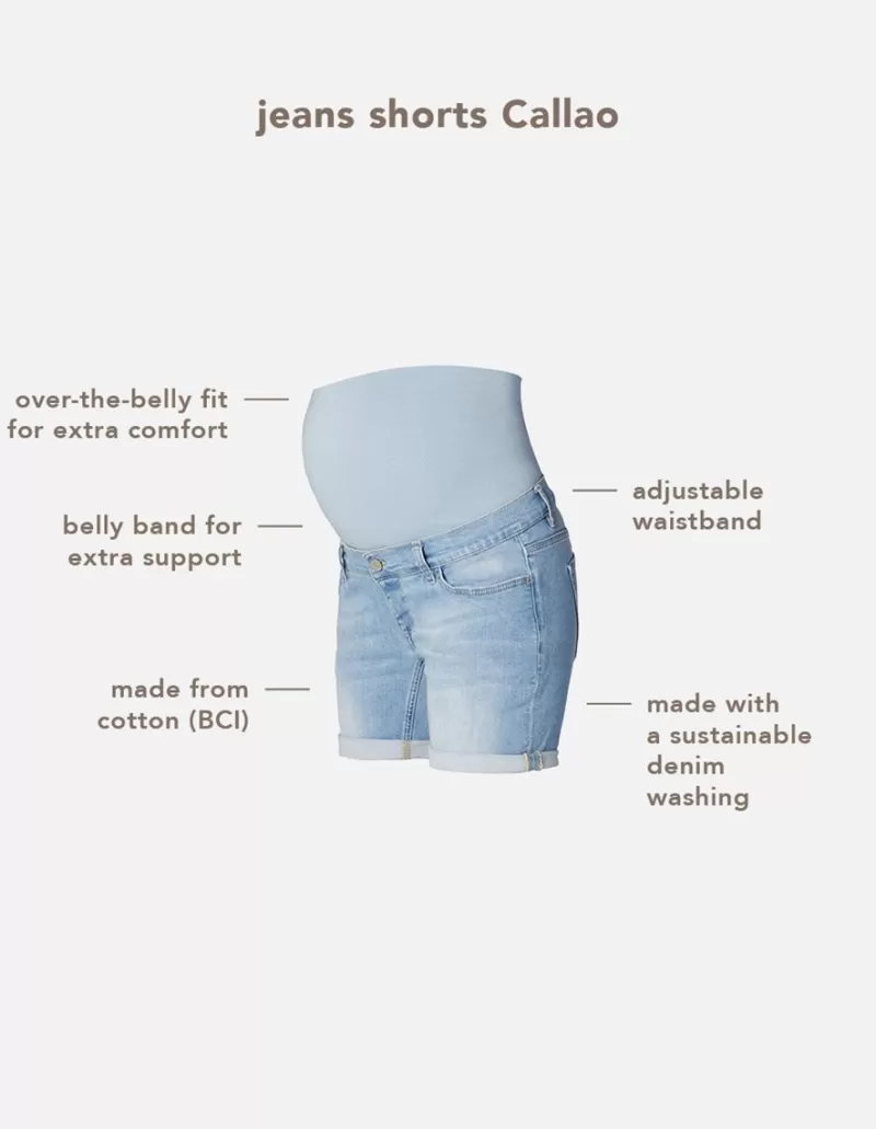 Noppies Jeans-Umstandsshorts Jeans Callao -