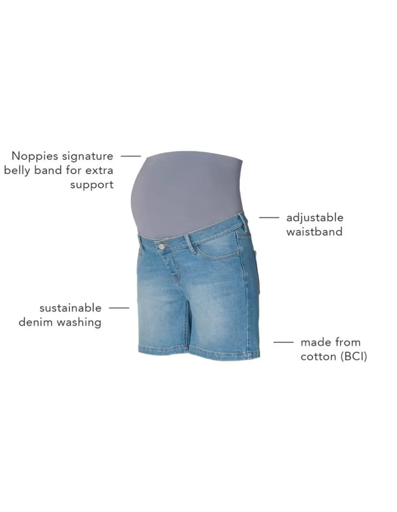 Noppies Jeans-Umstandsshorts Jeans Jamie -